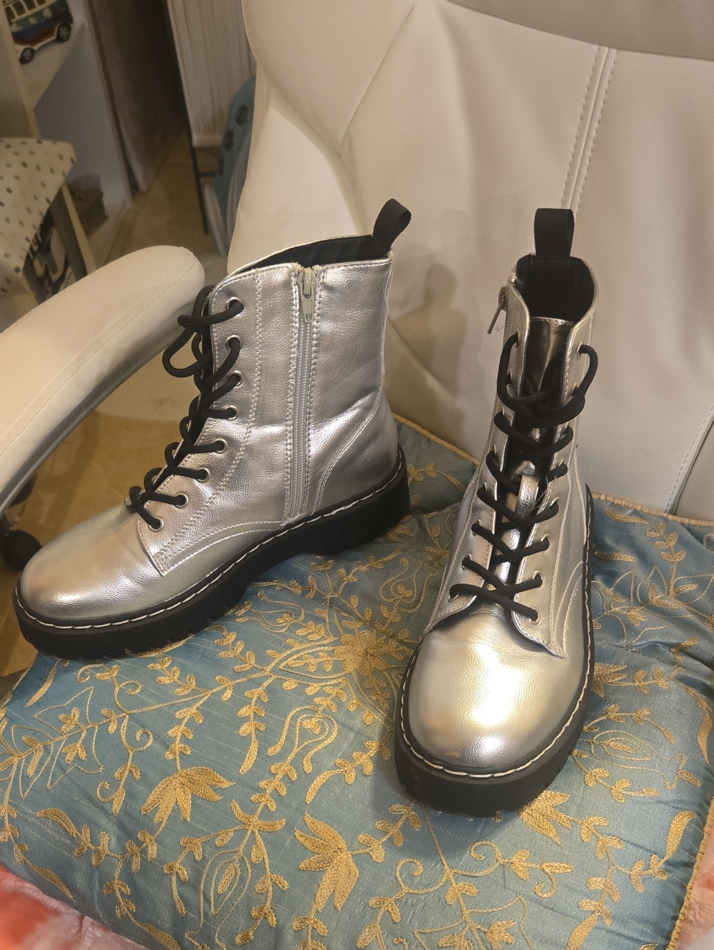 Sincerely Jules Combat Boots